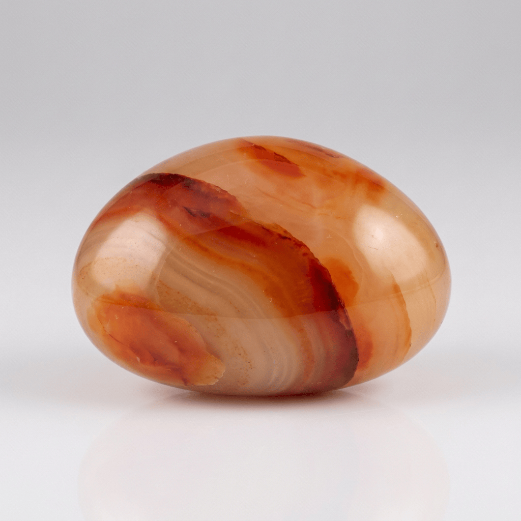 Carnelian Palm Stone (Madagascar) | The Harmony Store Palm Stone