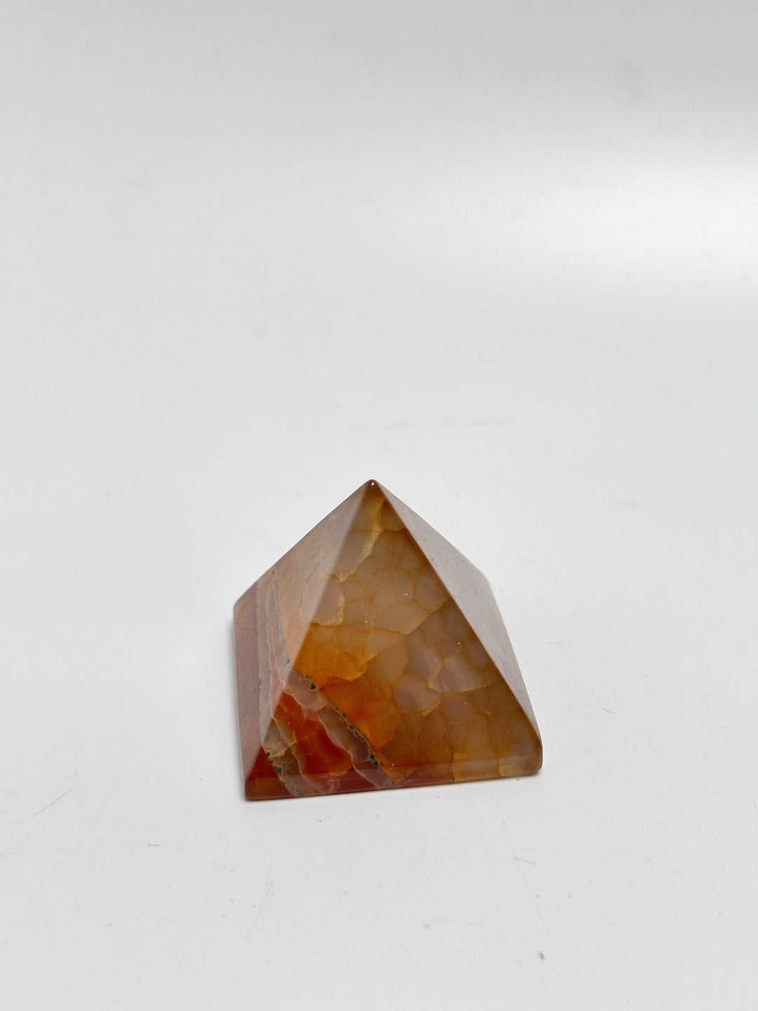 Carnelian Pyramid 1.5" | The Harmony Store Pyramid