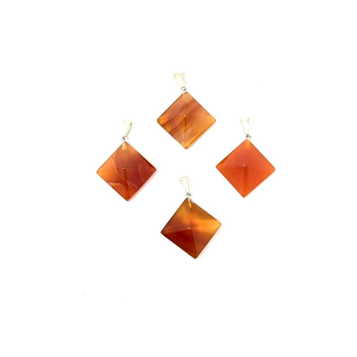 Carnelian Pyramid Pendant | The Harmony Store