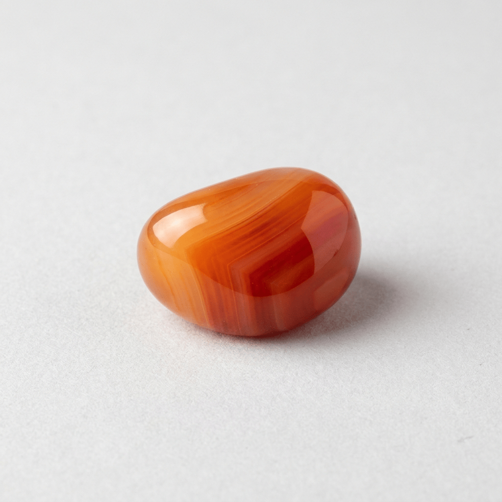 Carnelian Smooth Stone | The Harmony Store Tumbled Stone