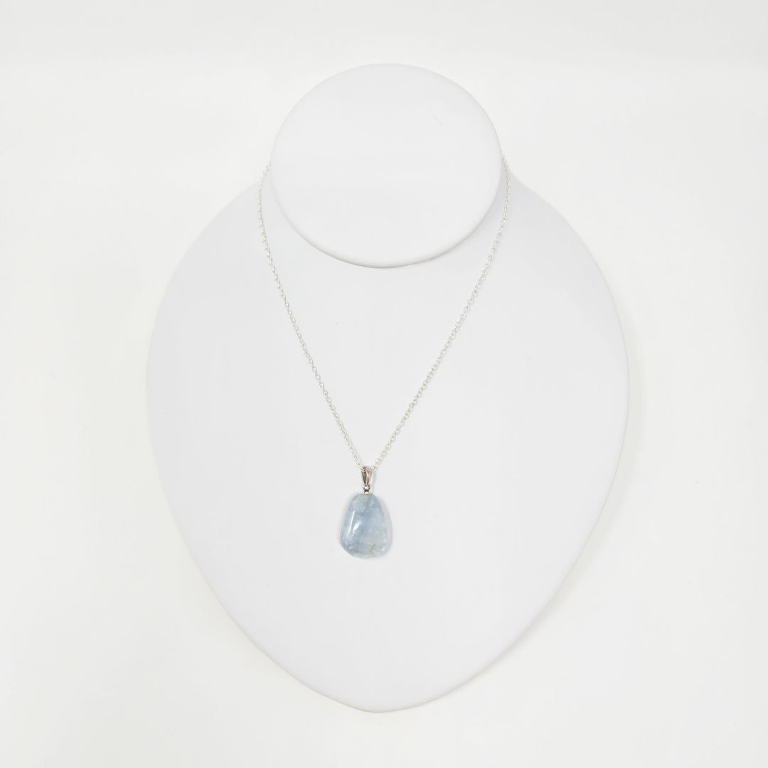 Celestite Tumbled Stone Pendant | The Harmony Store Pendant