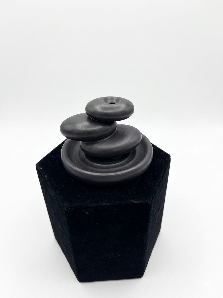 Ceramic Stones Backflow Incense Burner | The Harmony Store Incense Holder