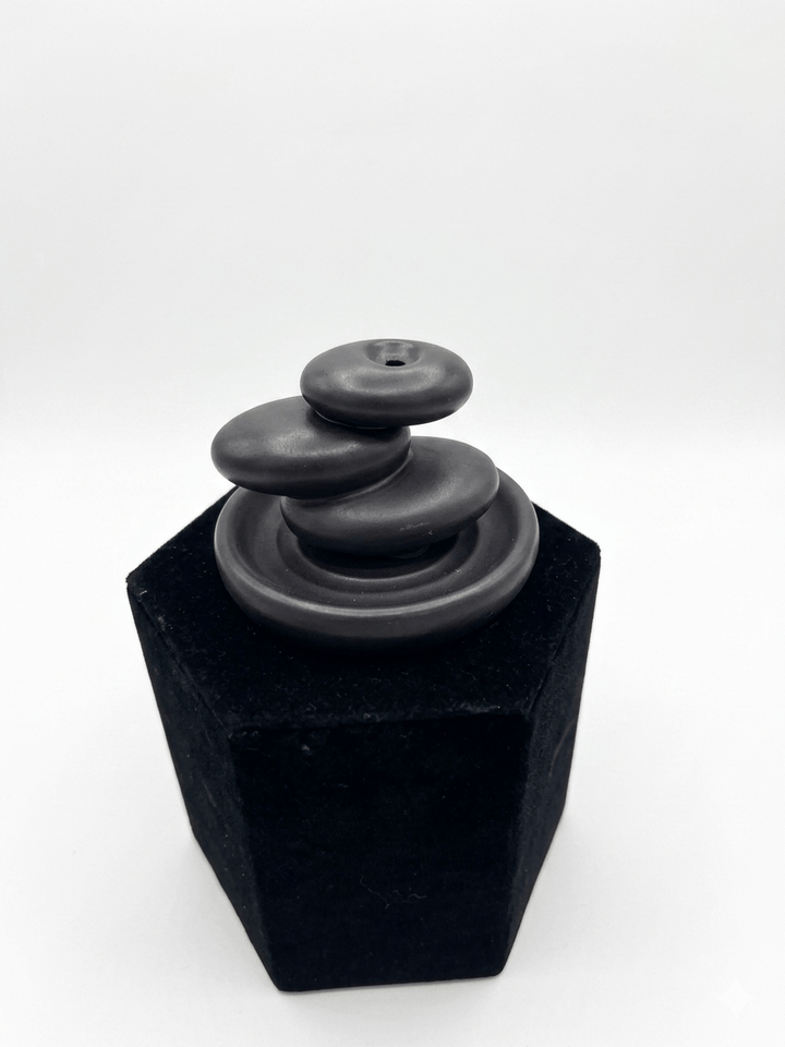 Ceramic Stones Backflow Incense Burner | The Harmony Store Incense Holder