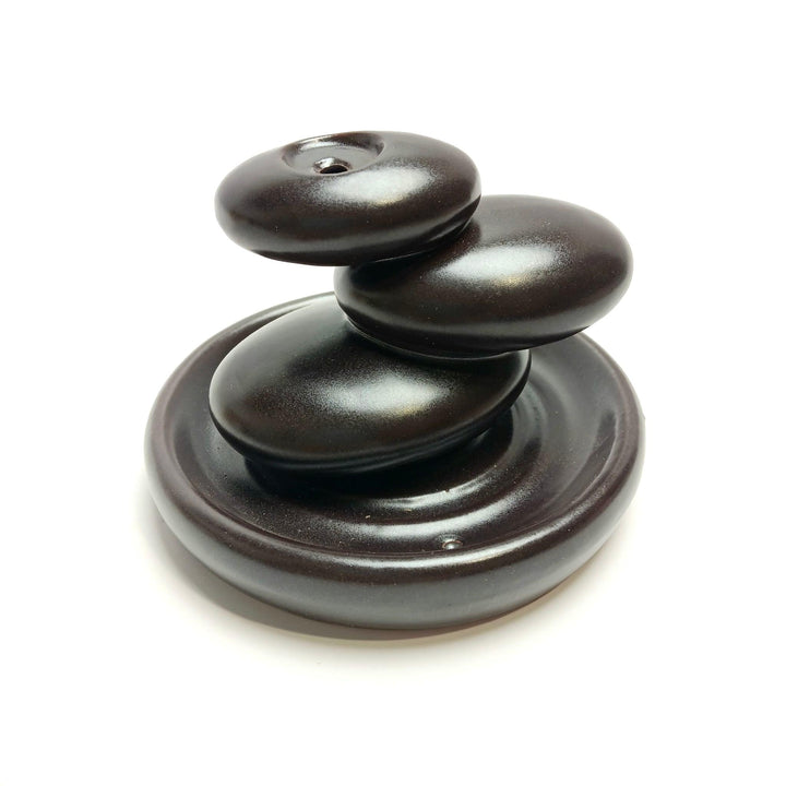 Ceramic Stones Backflow Incense Burner - The Harmony Store