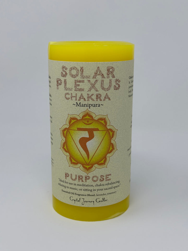 Chakra Pillars Crystal Journey Candles | The Harmony Store Candle