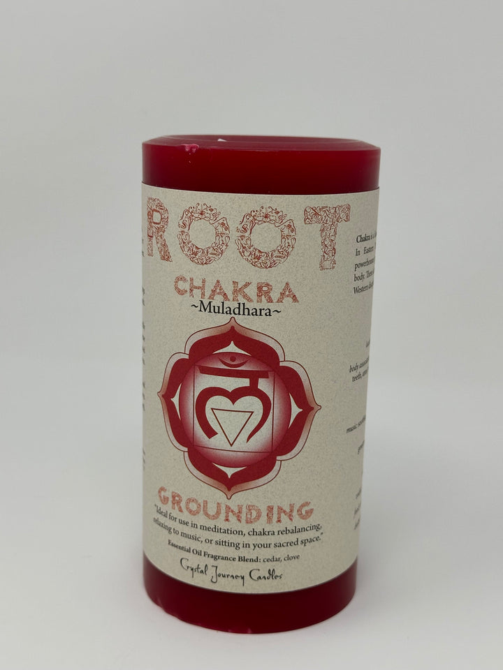 Chakra Pillars Crystal Journey Candles | The Harmony Store Candle