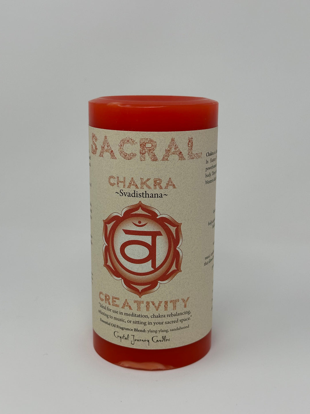 Chakra Pillars Crystal Journey Candles | The Harmony Store Candle