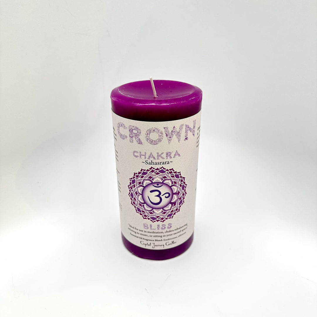 Chakra Pillars Crystal Journey Candles | The Harmony Store Candle