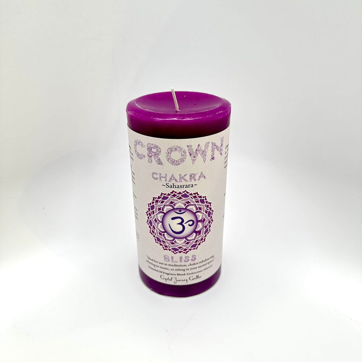 Chakra Pillars Crystal Journey Candles | The Harmony Store Candle