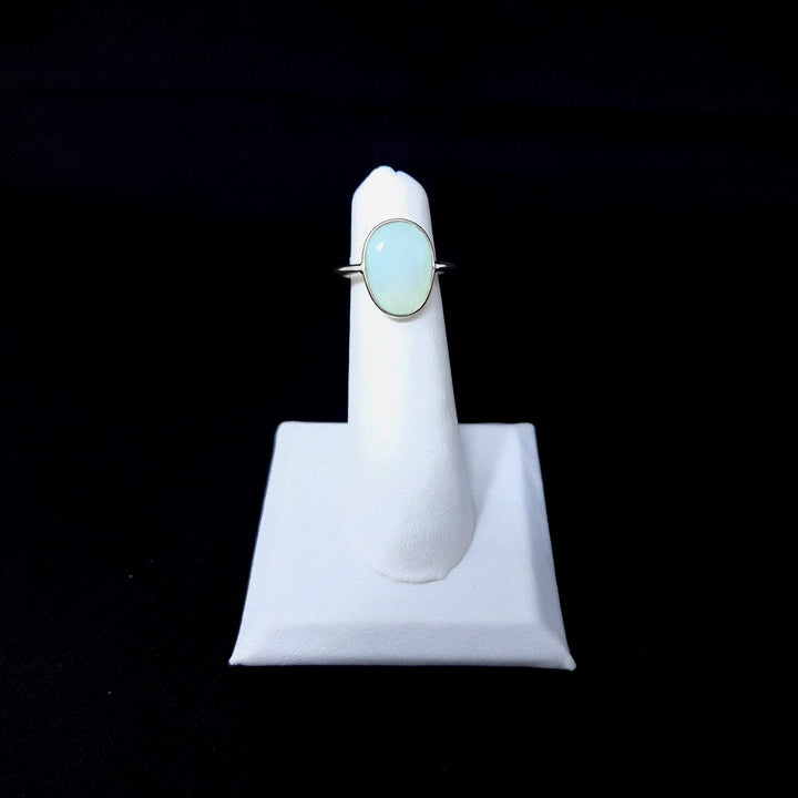 Chalcedony Flat Faceted 925 Ring | The Harmony Store Ring