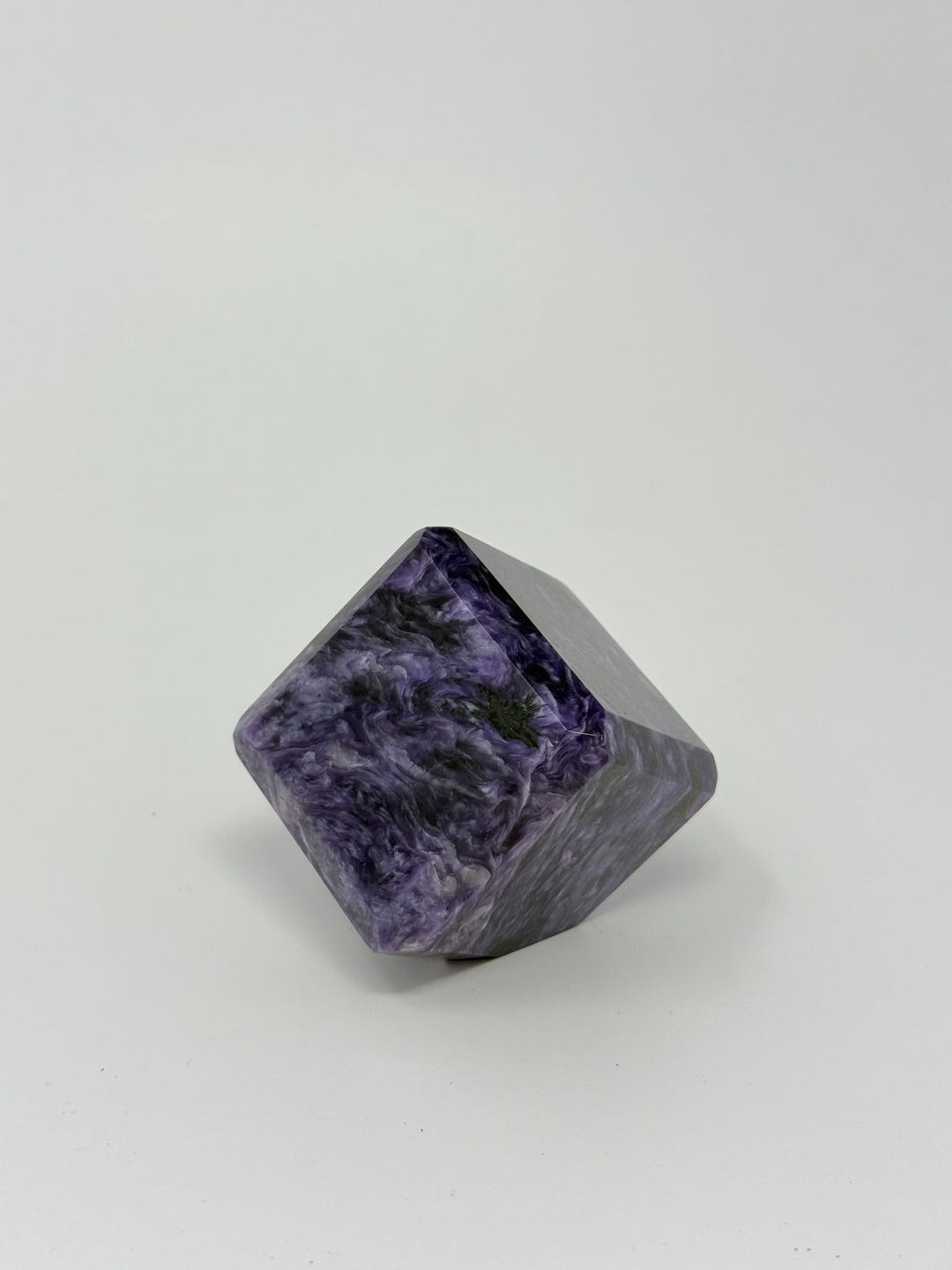 Charoite Cube from Russia | The Harmony Store Cube