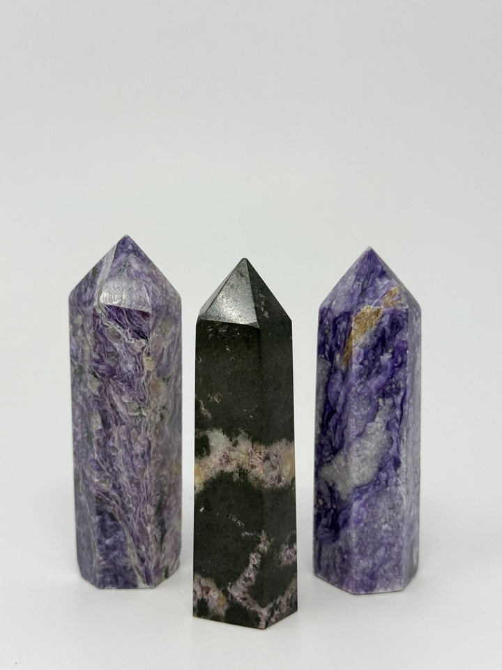 Charoite Obelisk Tower Russia | The Harmony Store Tower
