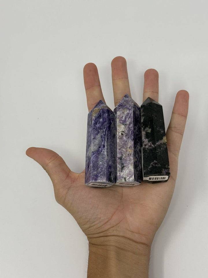 Charoite Obelisk Tower Russia | The Harmony Store Tower
