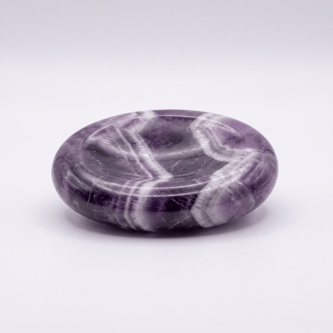 Chevron Amethyst Worry Stone | The Harmony Store Worry Stone