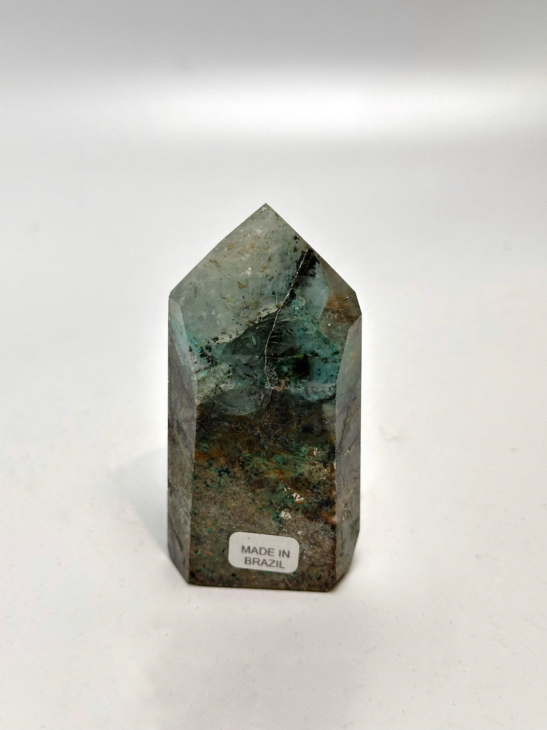 Chrysocolla Tower Obelisk Brazil | The Harmony Store Tower