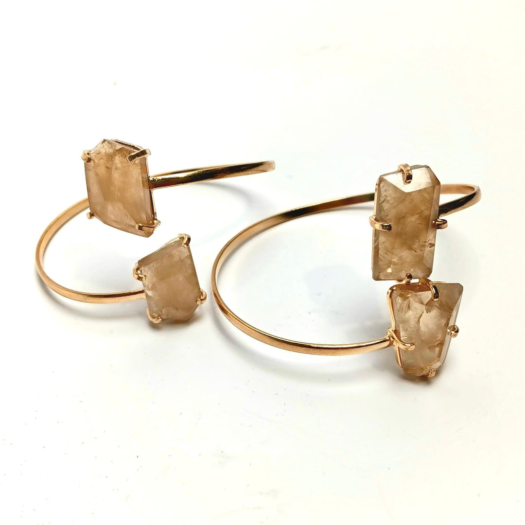 Citrine Dual Faceted Bracelet | The Harmony Store Bracelet