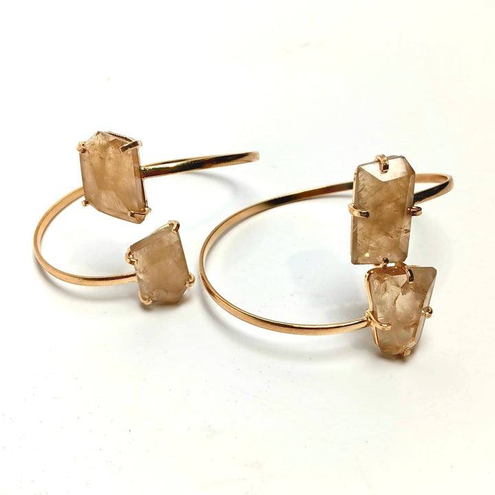 Citrine Dual Faceted Bracelet | The Harmony Store Bracelet