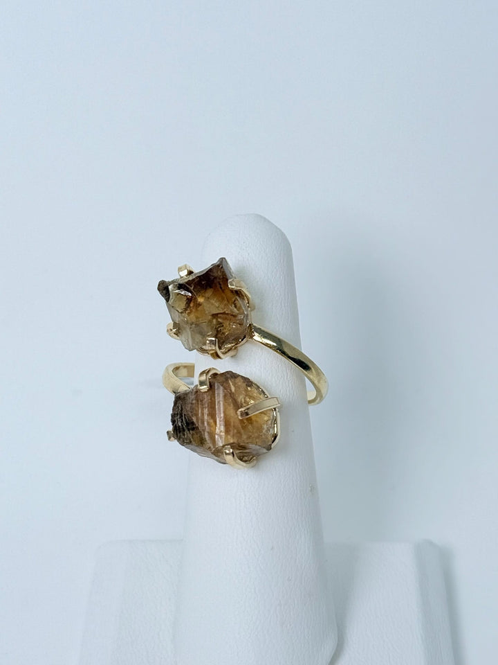 Citrine Dual Ring | The Harmony Store Ring