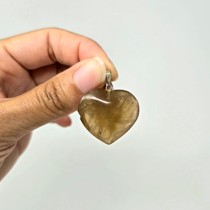 Citrine Heart Pendant | The Harmony Store Pendant