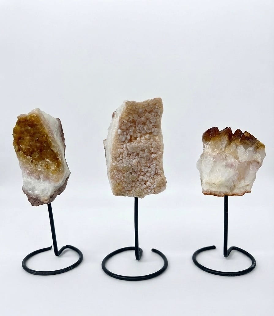 Citrine Mini Display Pin | The Harmony Store Specimen