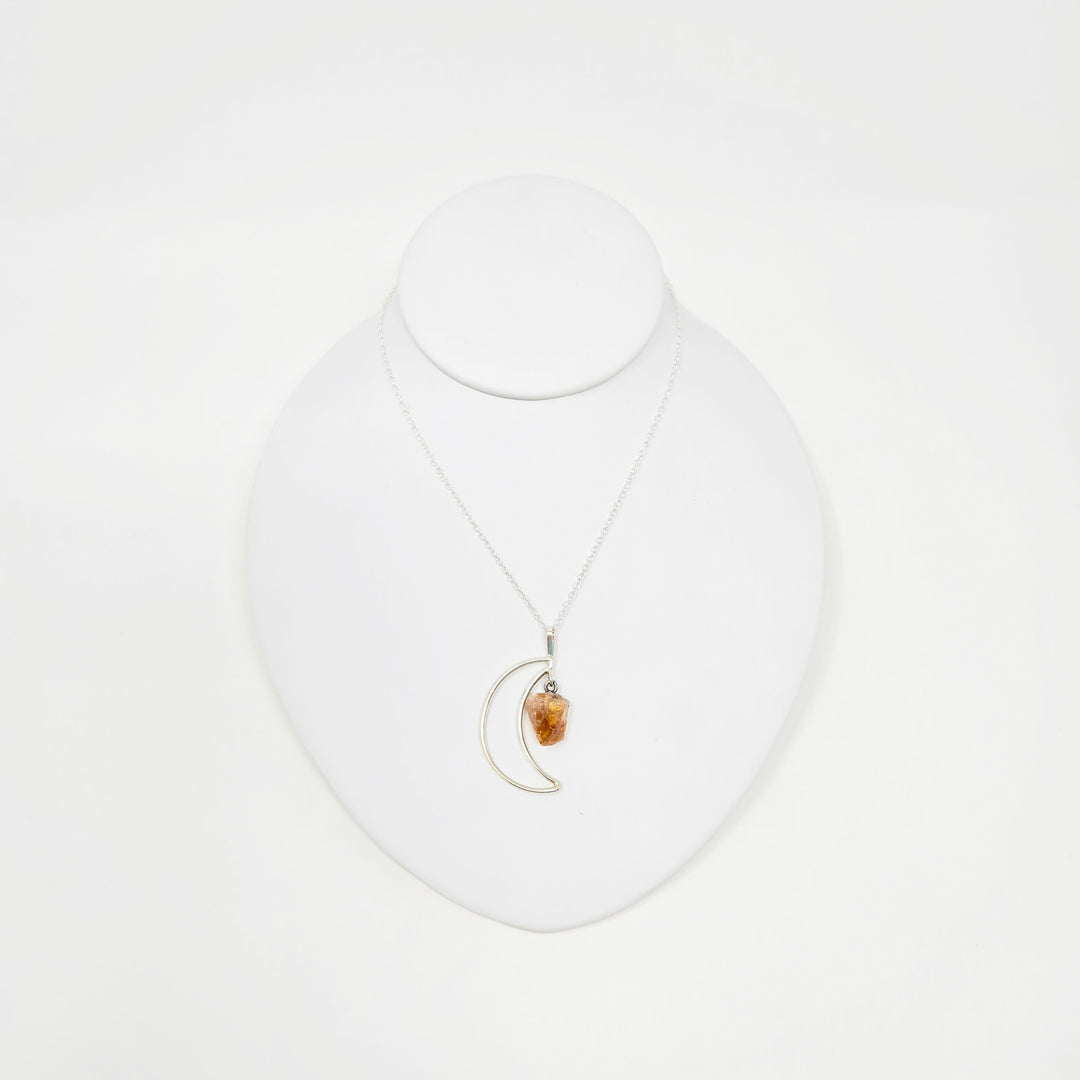 Citrine Moon Dangle Pendant | The Harmony Store Pendant
