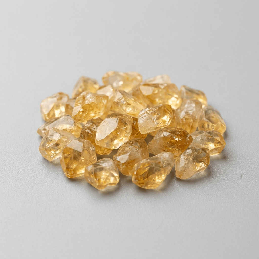 Citrine Rough Chips Small | The Harmony Store Raw Crystal