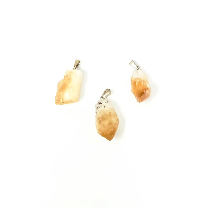 Citrine Rough Pendant, Small | The Harmony Store Pendant