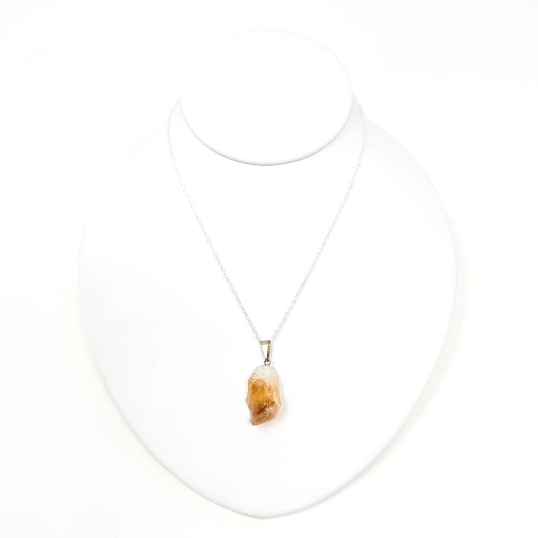 Citrine Rough Pendant, Small | The Harmony Store Pendant