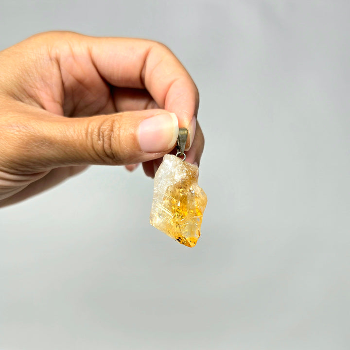 Citrine Rough Pendant, Small | The Harmony Store Pendant