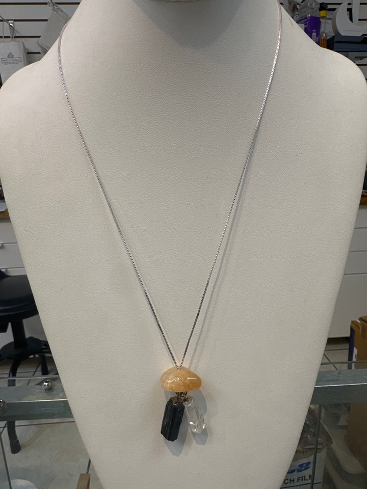 Citrine Three Piece Necklace | The Harmony Store