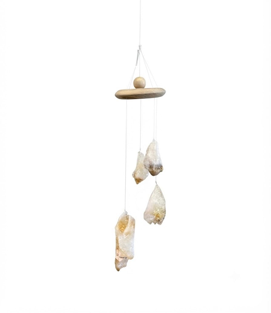 Citrine Wind Chime 5-Piece | The Harmony Store Wind Chime