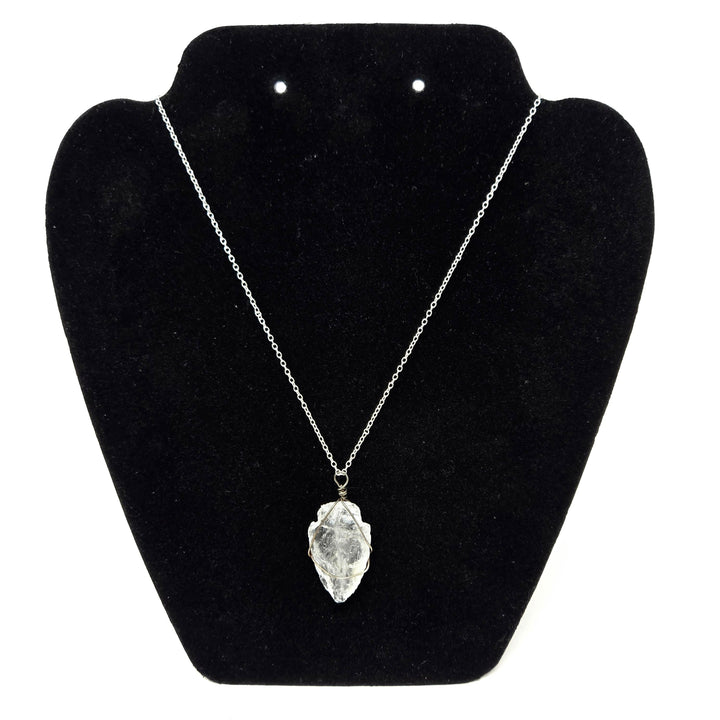 Clear Quartz Arrowhead Pendant | The Harmony Store Pendant
