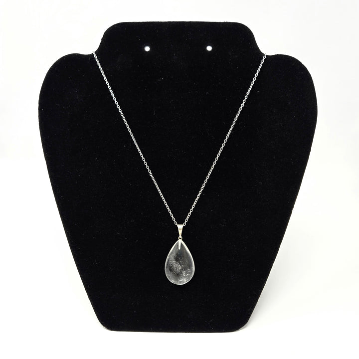 Clear Quartz Drop Pendant 1-Inch | The Harmony Store Pendant