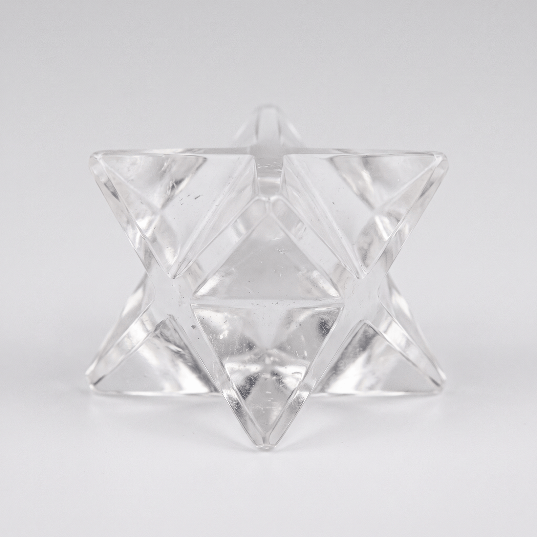 Clear Quartz Mini Merkaba Star | The Harmony Store Merkaba