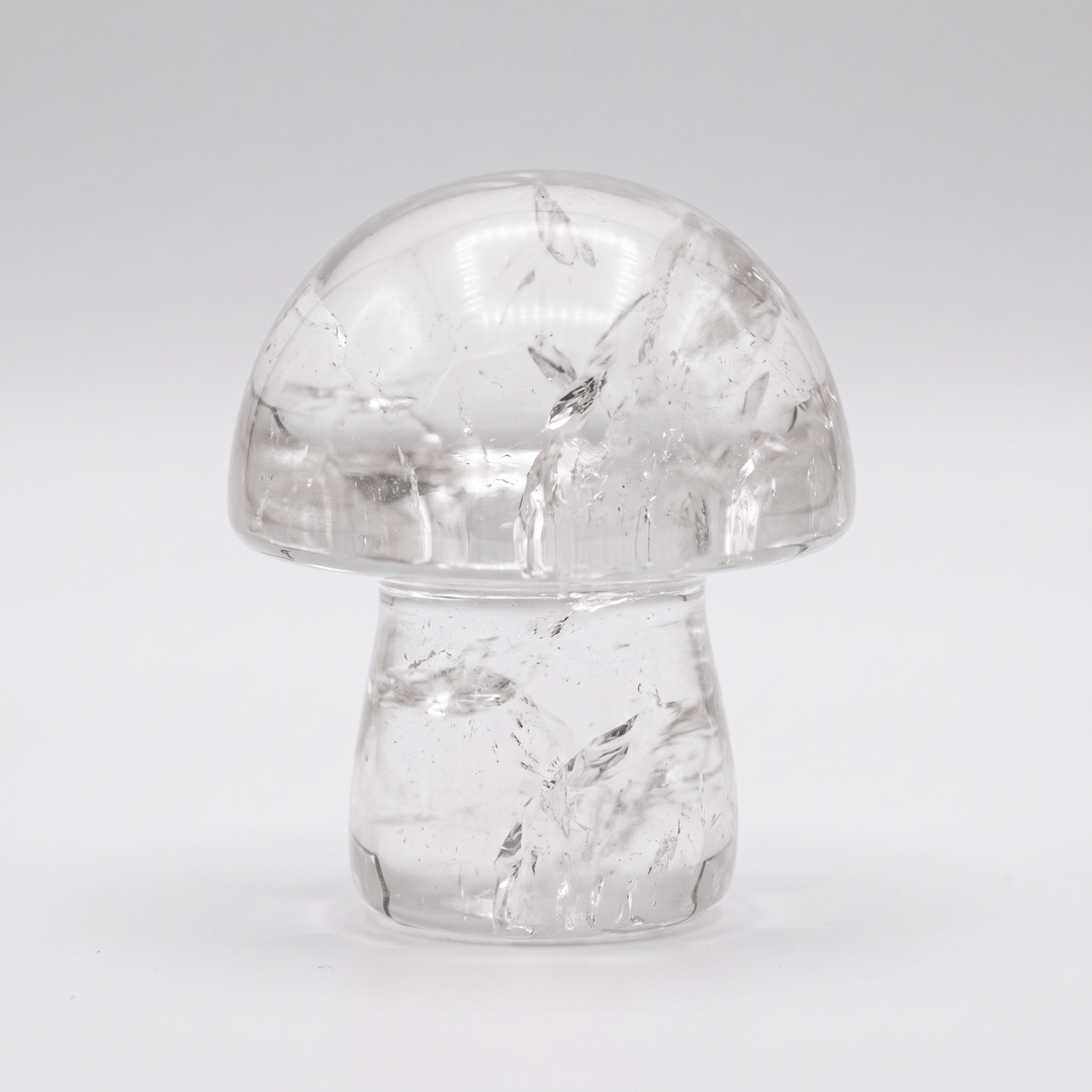 Clear Quartz Mushroom 2-Inch | The Harmony Store Mushroom