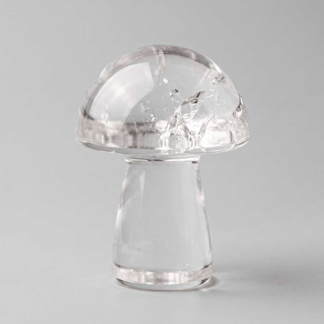 Clear Quartz Mushroom 3-Inch | The Harmony Store Mushroom