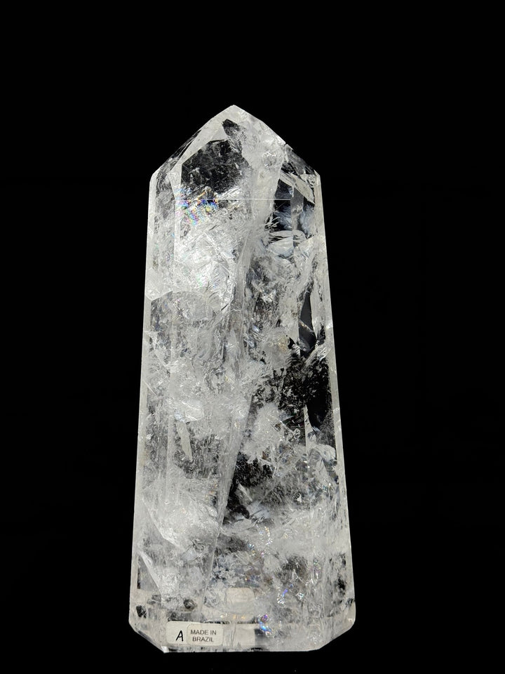 Clear Quartz Point Tower A Quality From Brazil