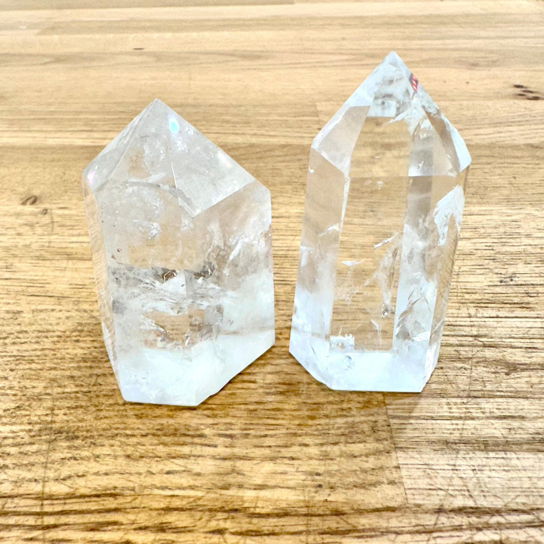 Clear Quartz Tower B Quality Brazil | The Harmony Store Tower