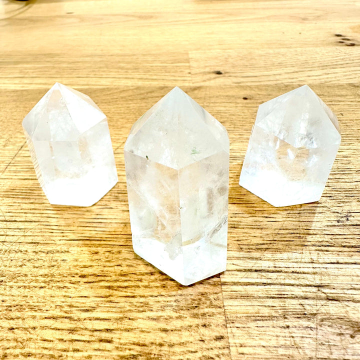 Clear Quartz Point Tower-"B" Quality Brazil - The Harmony Store