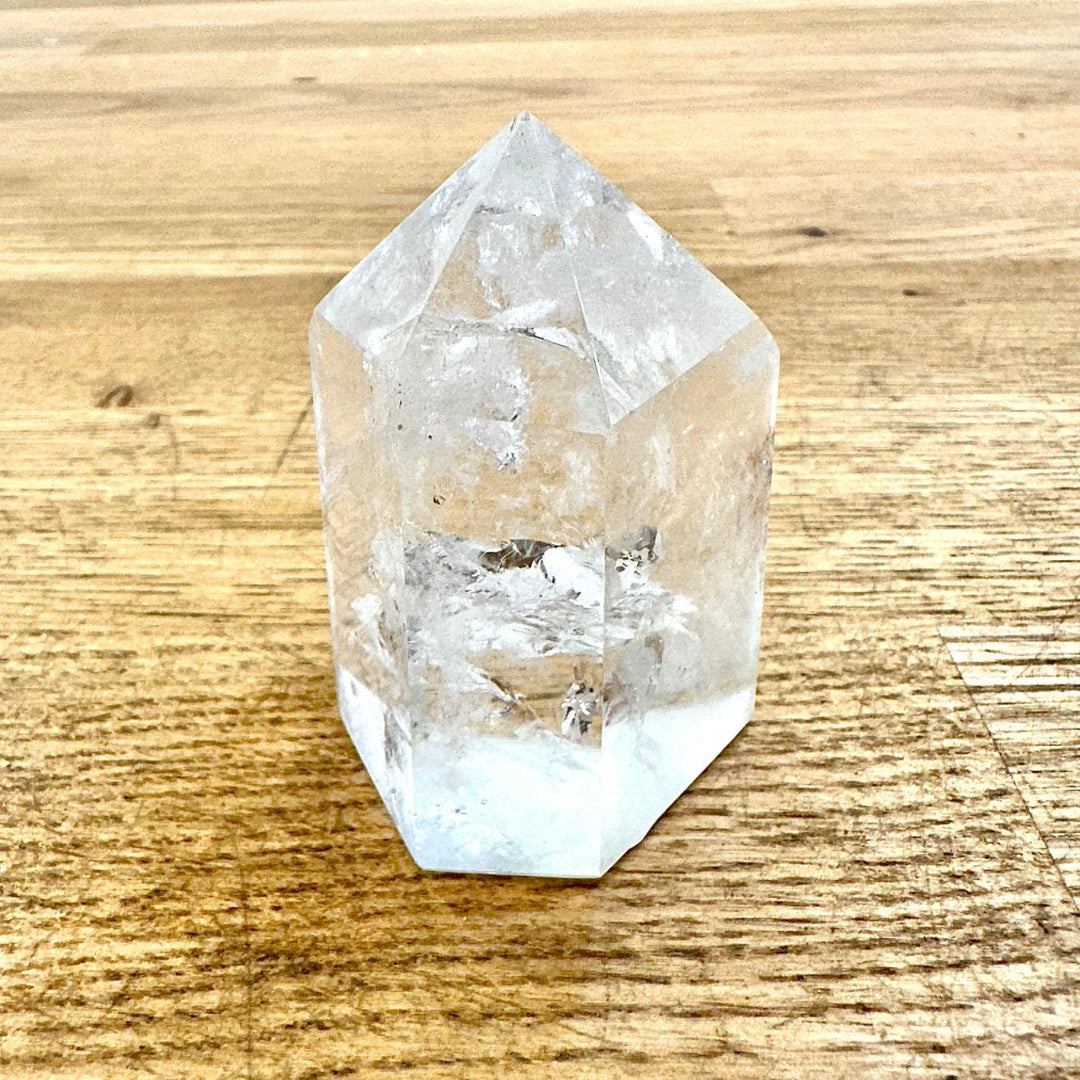 Clear Quartz Point Tower-"B" Quality Brazil - The Harmony Store