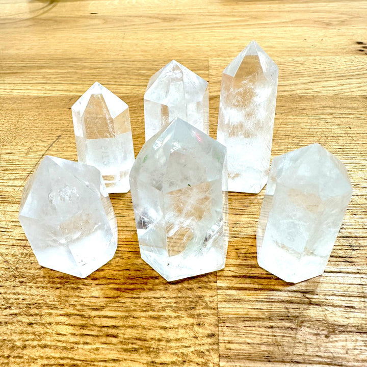 Clear Quartz Point Tower-"B" Quality Brazil - The Harmony Store