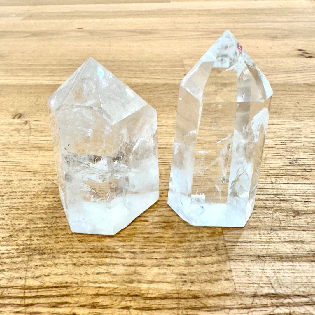 Clear Quartz Point Tower-"B" Quality Brazil - The Harmony Store