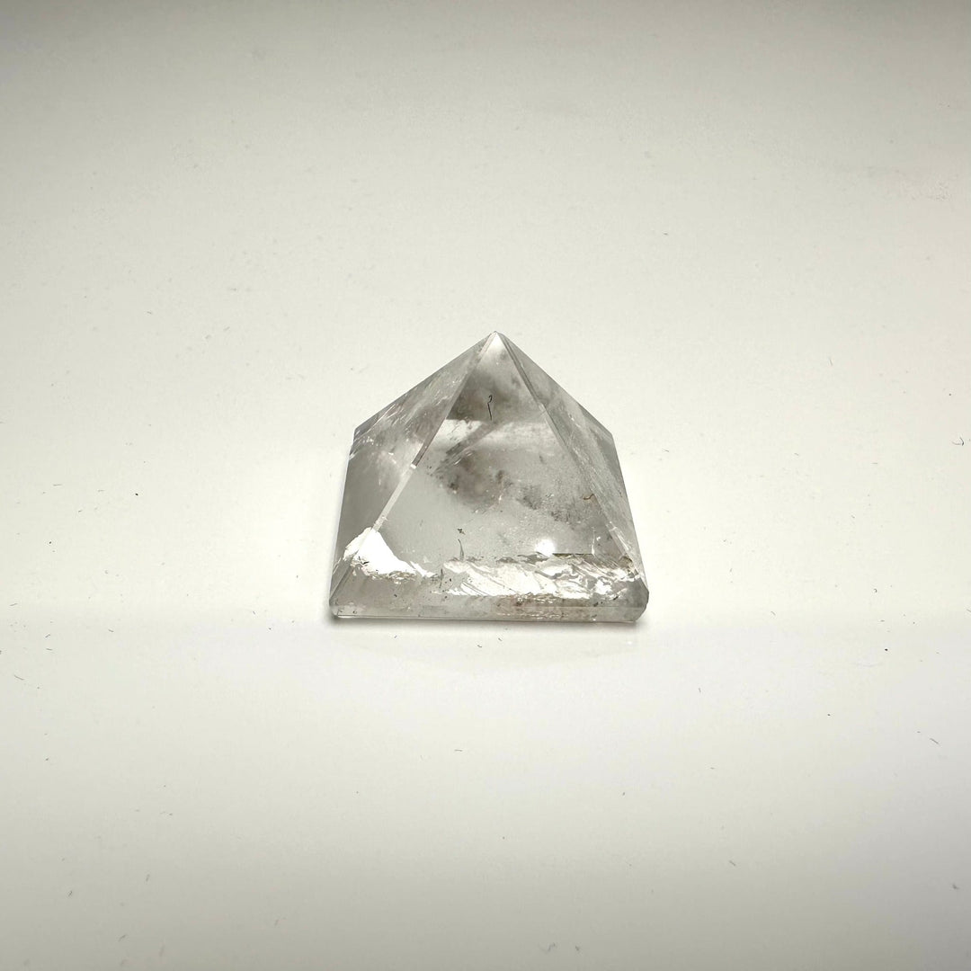 Clear Quartz Pyramid 1-Inch | The Harmony Store Pyramid