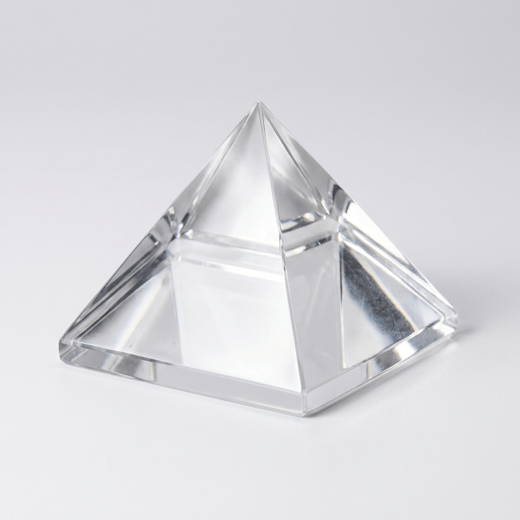 Clear Quartz Pyramid | The Harmony Store Pyramid