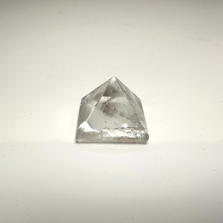 Clear Quartz Pyramid-Quartz : 1" - The Harmony Store