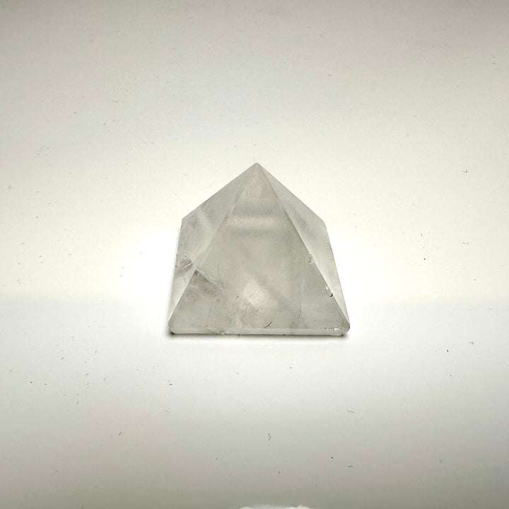 Clear Quartz Pyramid-Quartz : 1" - The Harmony Store