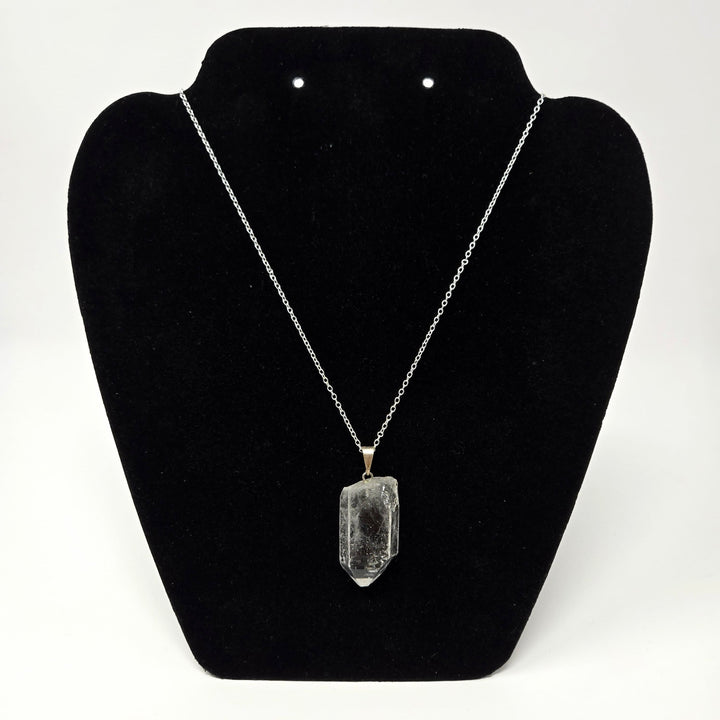 Clear Quartz Raw Point Pendant 1-Inch | The Harmony Store Pendant
