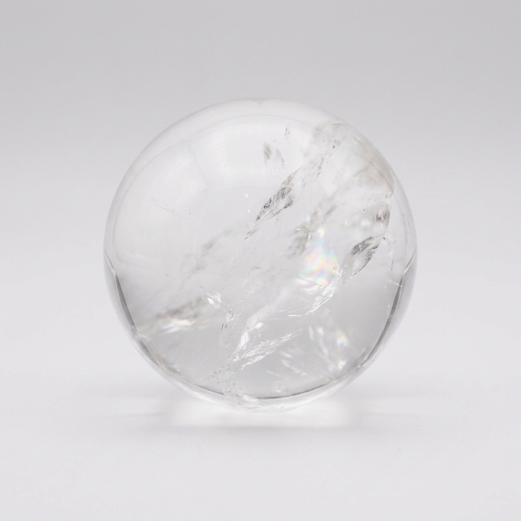 Clear Quartz Sphere Brazil | The Harmony Store Sphere