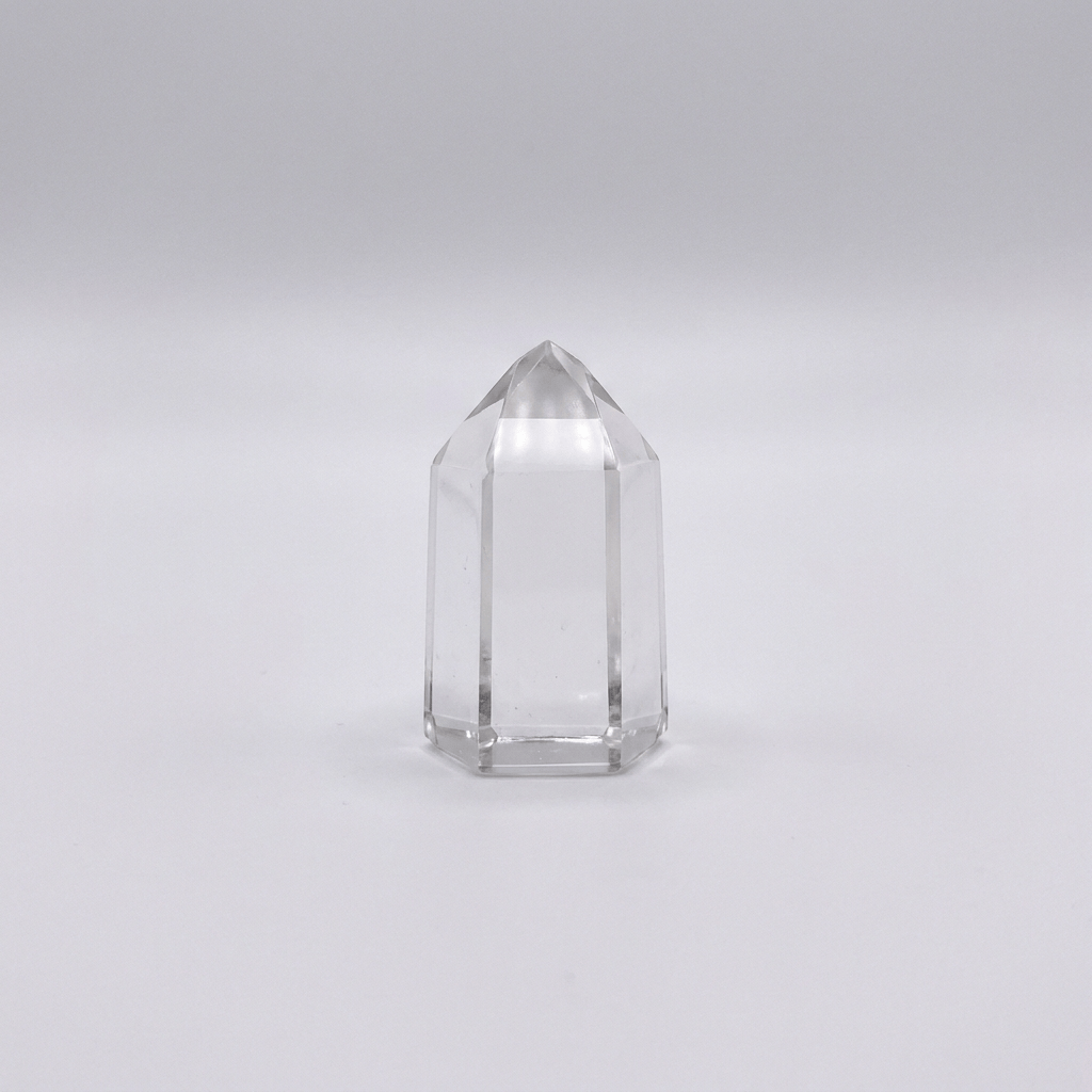 Clear Quartz Tiny Tower | The Harmony Store Crystal Tower