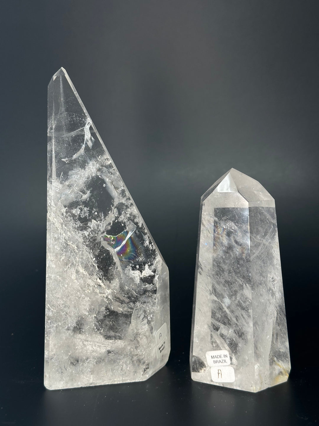 Clear Quartz Tower A Quality Brazil | The Harmony Store Tower